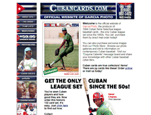 Tablet Screenshot of cubancards.com